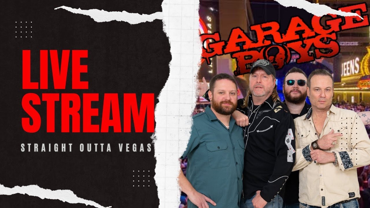 Monday Night Live Stream on Fremont Street Experience with Garage Boys