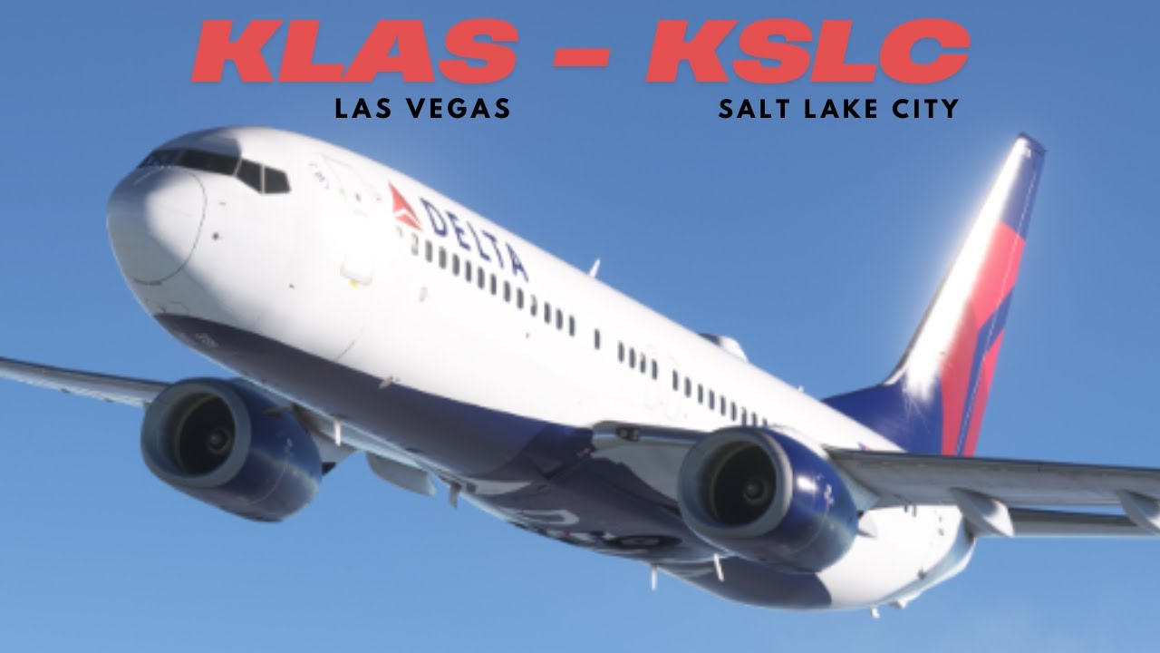 MSFS Live | Las Vegas (KLAS) to Salt Lake City (KSLC) | Delta Ops | PMDG 737 | VATSIM | RTX 4060