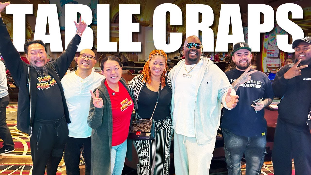 “The OTHER SIDE of the CRAPLESS TABLE” Live TABLE CRAPS Green Valley Ranch Casino