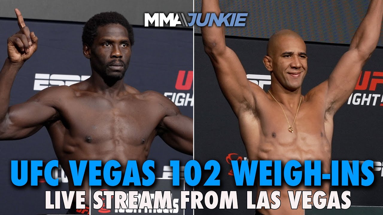 UFC Vegas 102 Official Weigh-ins Live Stream