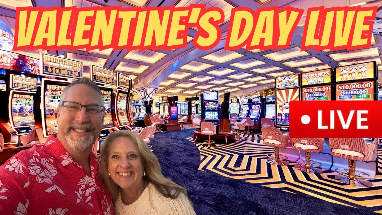 Valentine’s Day Live from Las Vegas with my Valentine, @ohyeahslots #slots #liveslots #casino