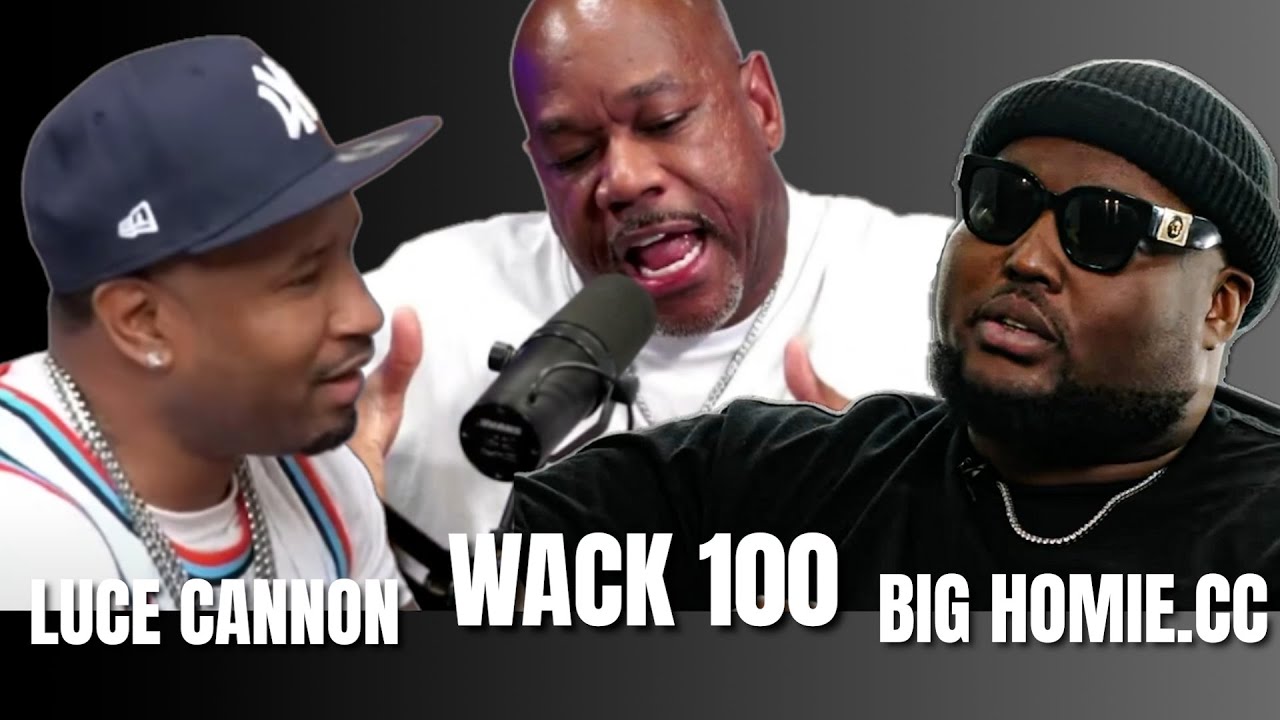 Wack 100, Big Homie.CC & Luce Cannon LIVE altercation about Las Vegas Run-in & bring RECEIPTS