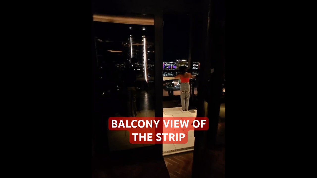 Want to see the best balcony view on Strip? Guess the resort