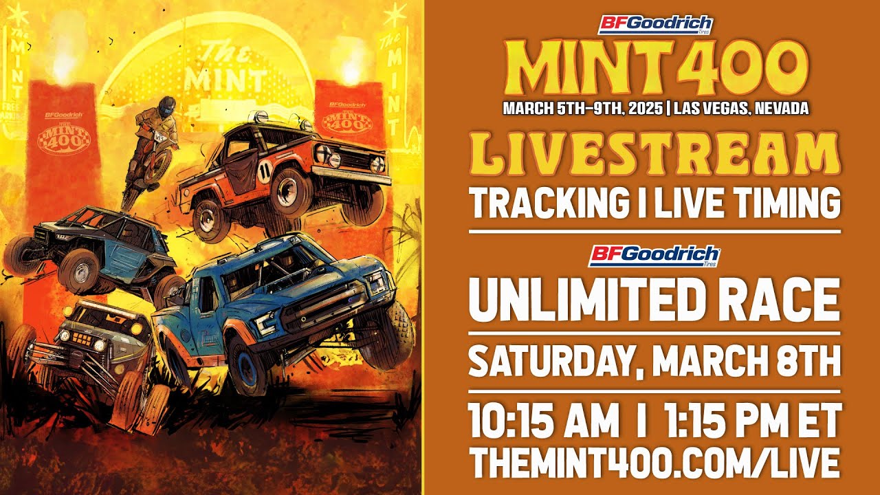 2025 Mint 400 Live Stream – Saturday Unlimited Race