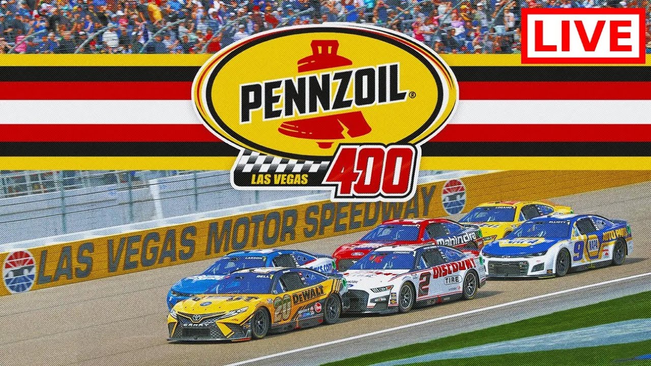 2025 NASCAR Penzoil 400 LIVE Las Vegas Motor Speedway