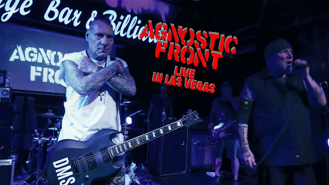 AGNOSTIC FRONT | Live at Backstage Bar & Billiards in Las Vegas, NV | 03/21/2025 2 Cam 4K