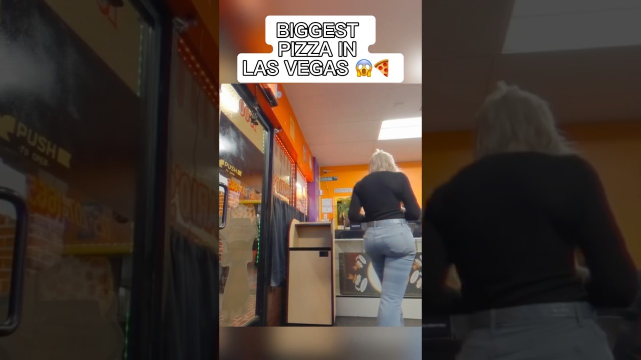 BeardMeatsFood EATS THE BIGGEST PIZZA IN LAS VEGAS