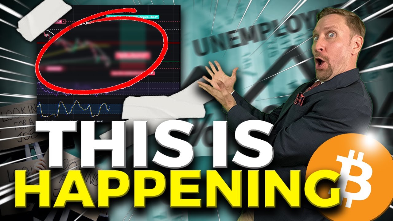 Bitcoin Live Trading: Jobless Data Disaster? How Will BTC React? This Pattern is Forming! EP1562