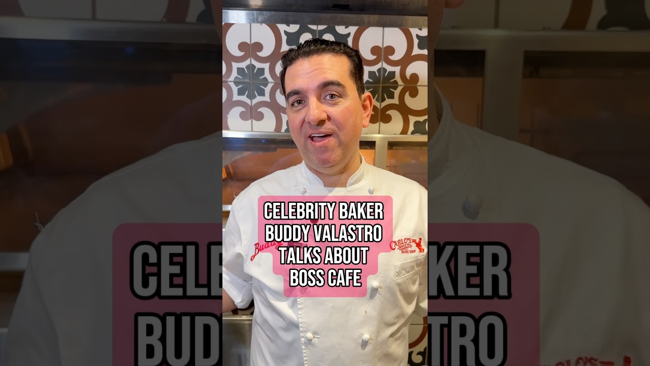 Buddy Valastro talks about Boss Cafe! #cakeboss #carlosbakery #food #lasvegas