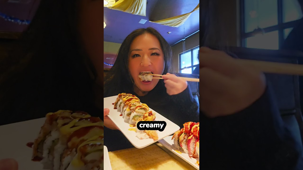 Everything I ate at a sushi restaurant