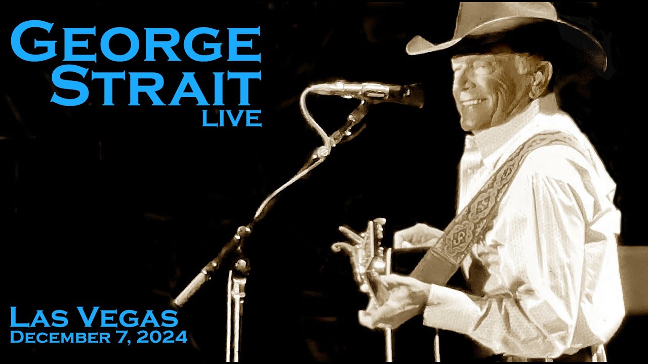 George Strait – “Give It Away” – HD Camera Vid Live in Las Vegas – 12/7/24