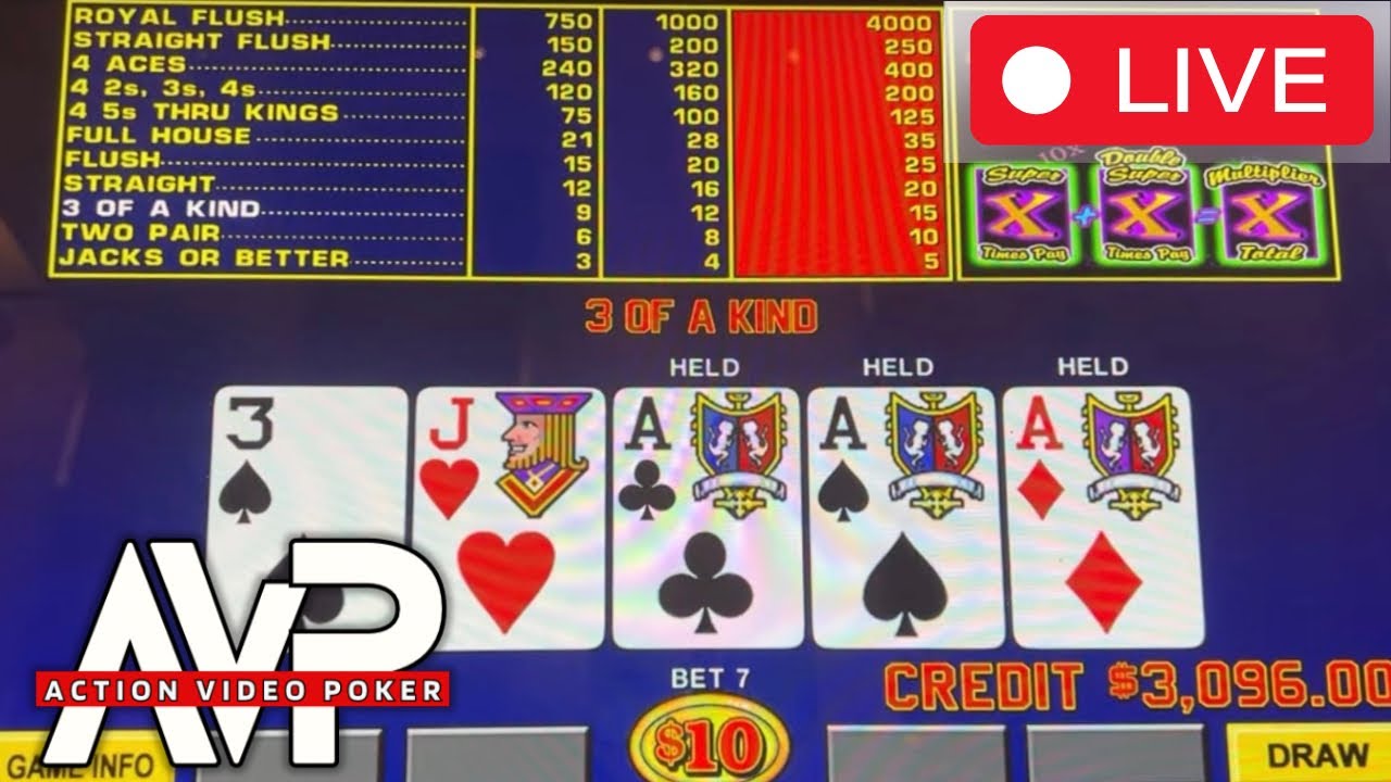 Getting frisky in Vegas! Action Video Poker is live on video poker.