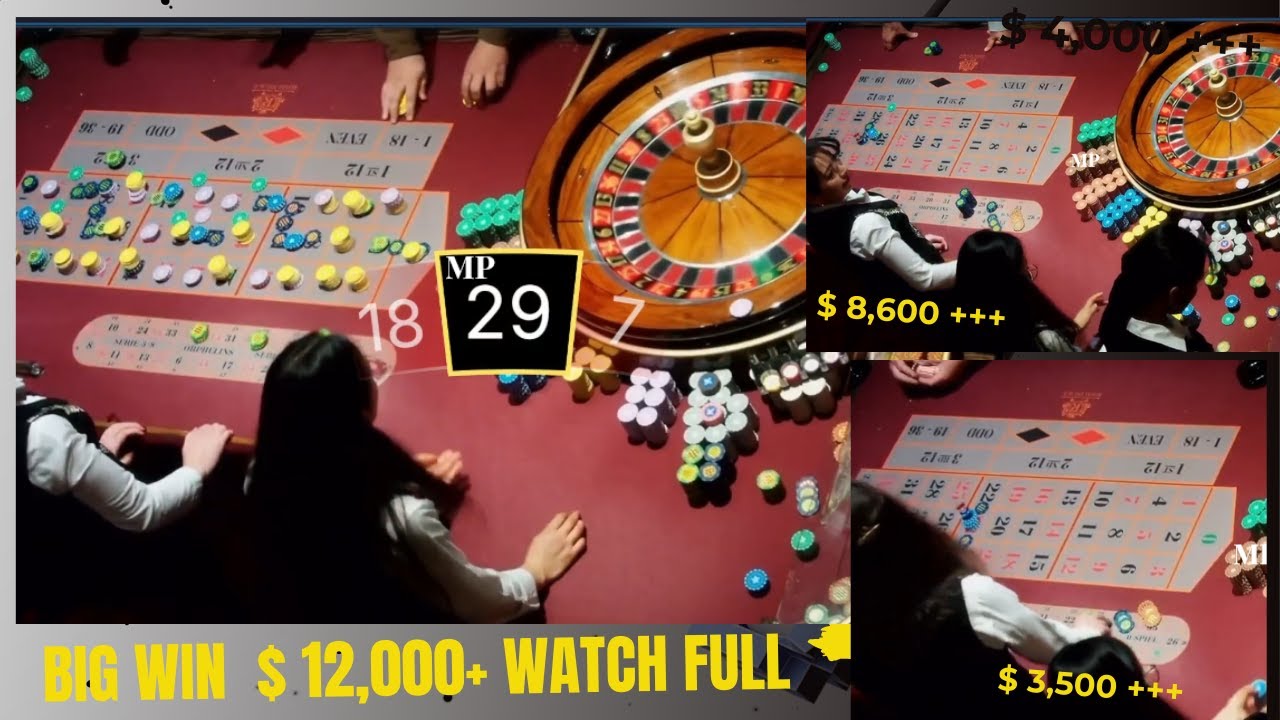 How you Big Win ,000 in Live Roulette Game in Las Vegas Casino #casinogame #slot #tablegames