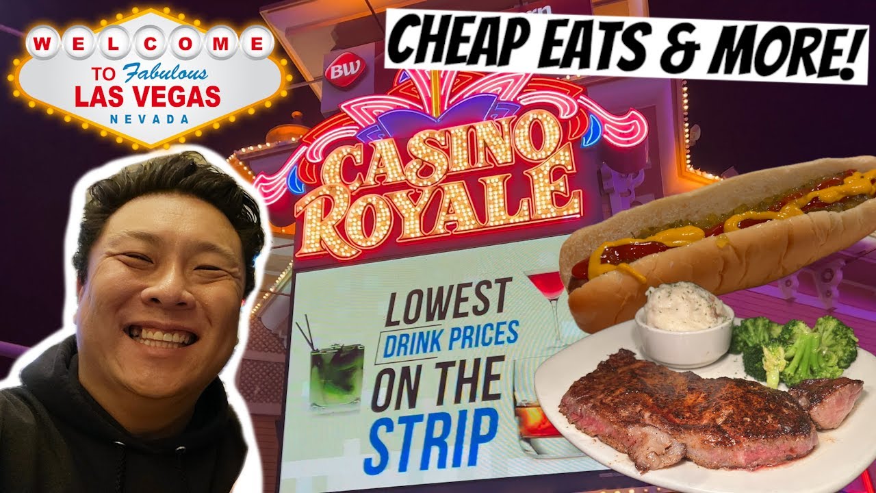 I ate at EVERY RESTAURANT inside the Casino Royale Las Vegas