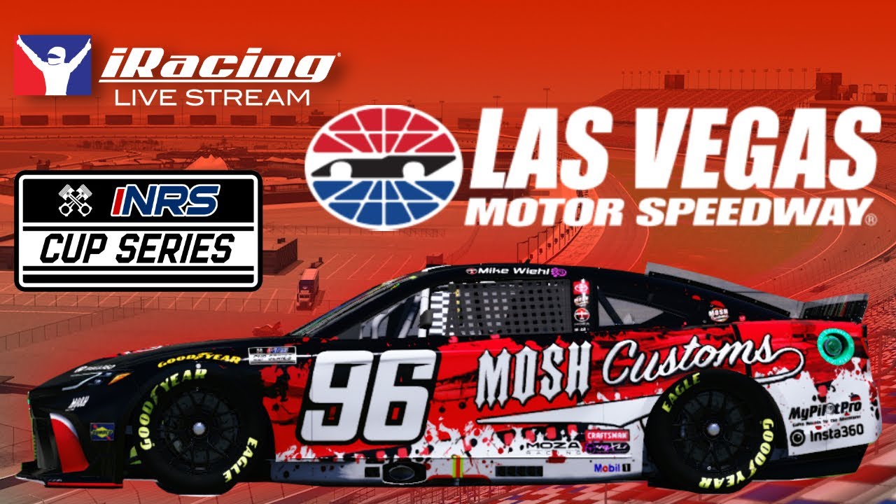 iNRS Cup Series at Las Vegas – iRacing Live Stream