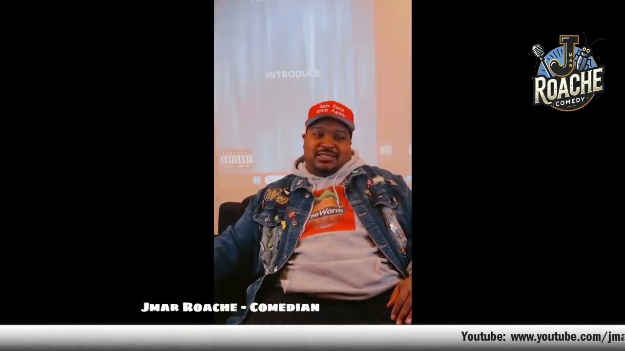 Las Vegas Comidan Jmar Roache Full interveiw on, “LIVE From The Comedy Couch” in Atlanta, GA