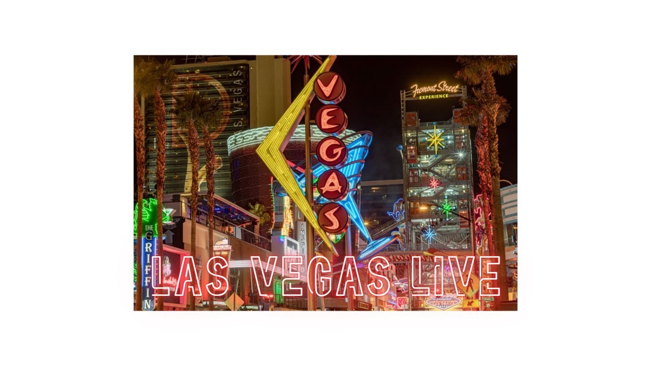 Las Vegas Live IRL! Friday night on Freemont Street February 28, 2025