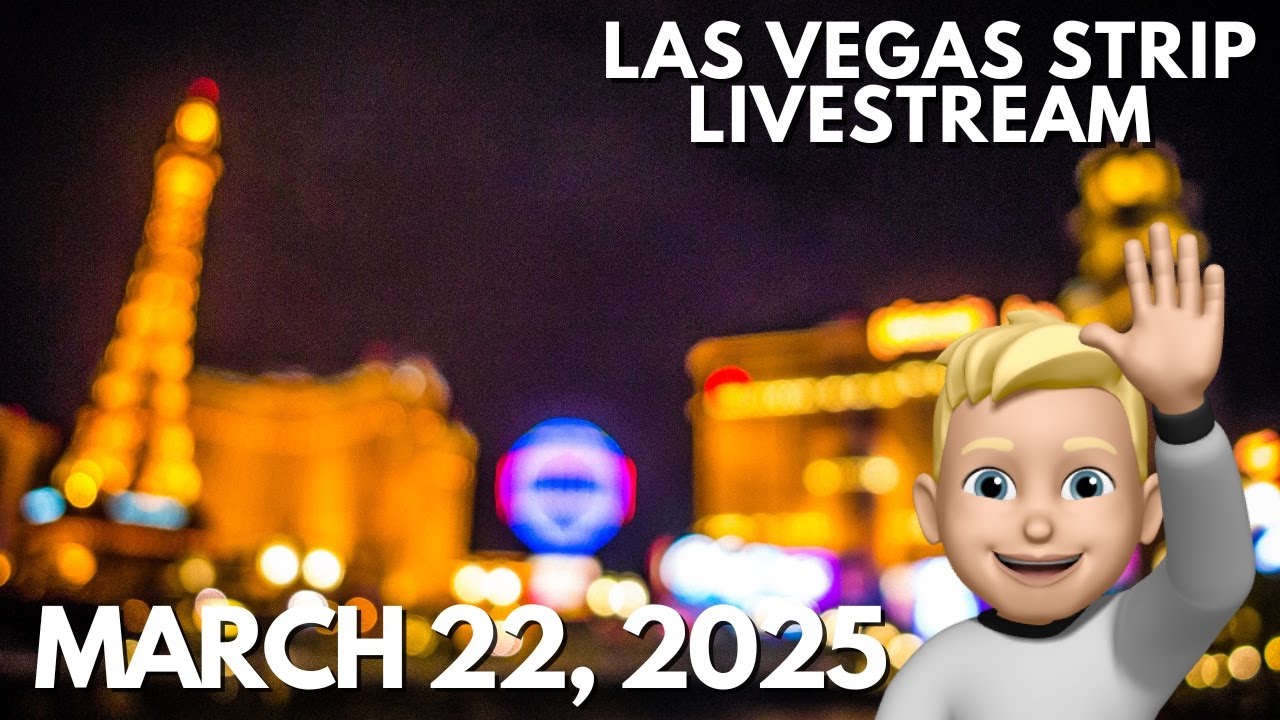 LAS VEGAS STRIP Saturday Night Livestream