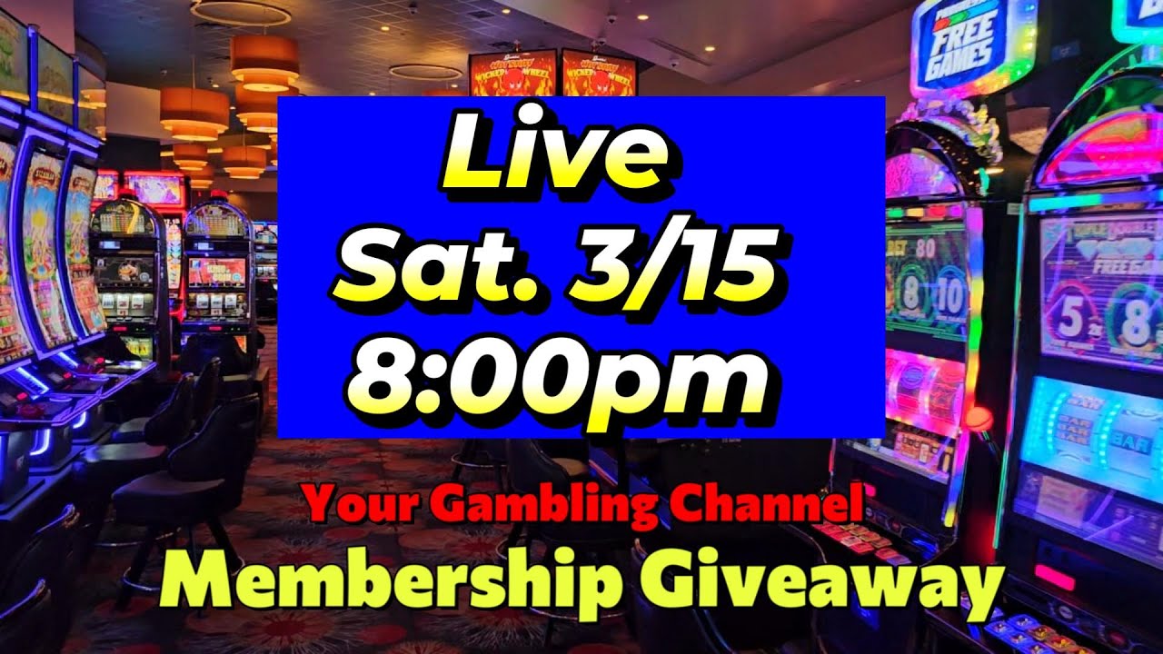 LIVE: AMAZING red screen slot machines * MEMBERS GIVEAWAY* better then Las Vegas * #casino