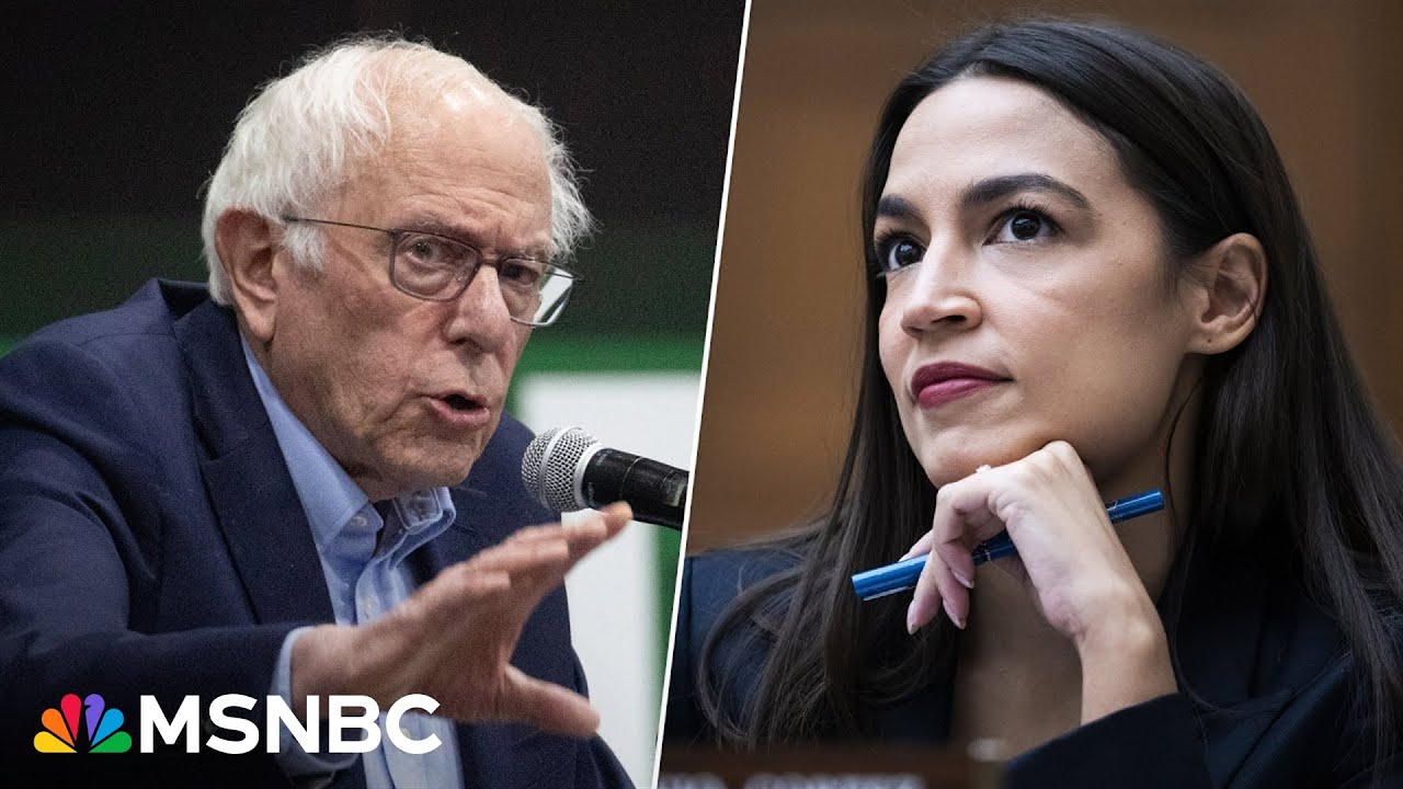 LIVE: Bernie Sanders and Alexandria Ocasio-Cortez speak at Las Vegas rally amid Democratic unease