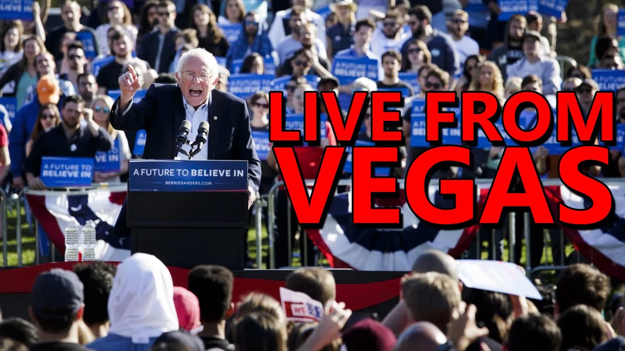 LIVE from Bernie Sanders’ FIGHT OLIGARCHY Rally in Las Vegas