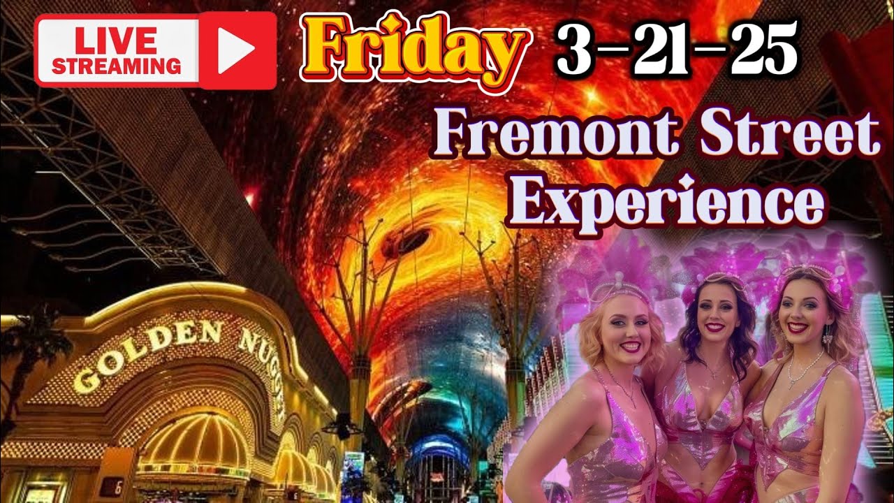 Live Las Vegas Fremont Downtown Experience!!