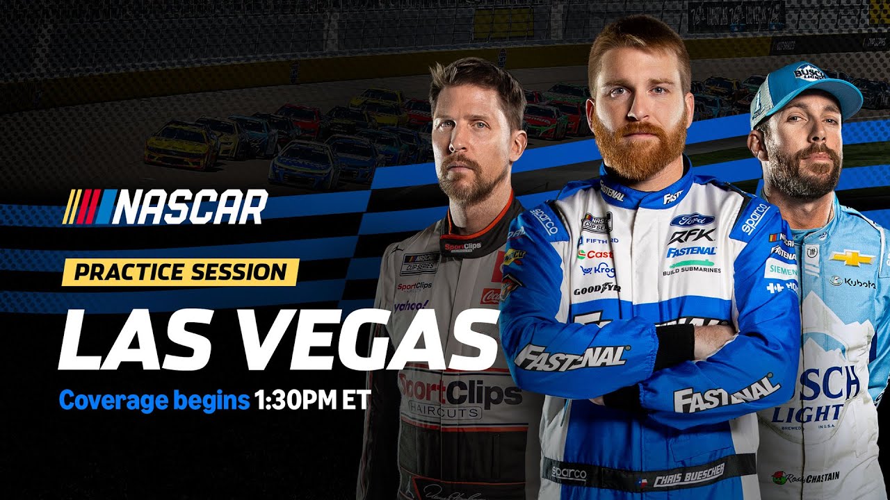 LIVE NASCAR CUP SERIES PRACTICE | Las Vegas | Prime Video