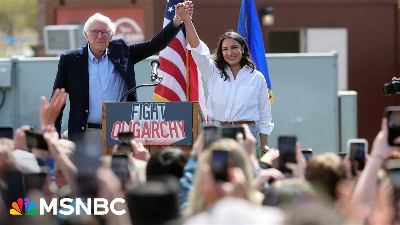 LIVE: Sen. Bernie Sanders and Rep. Alexandria Ocasio-Cortez hold “Fighting Oligarcy” rally in Denver