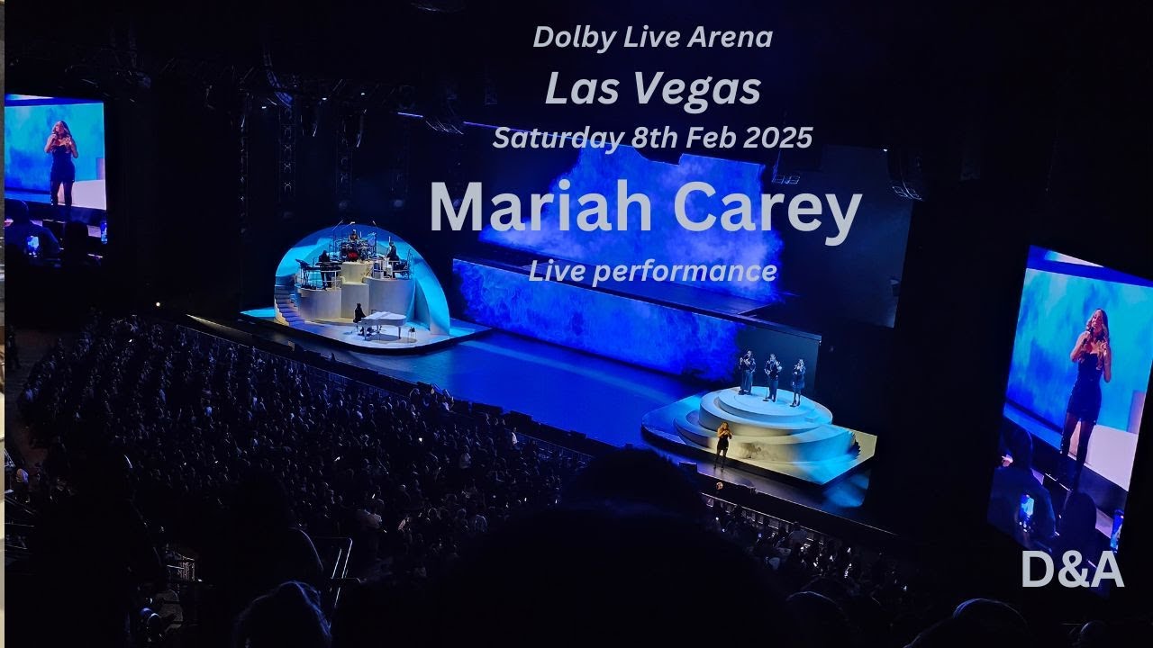 Mariah Carey Live in Las Vegas 8th Feb 25