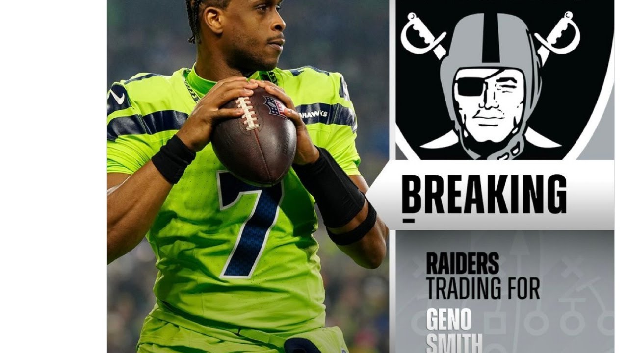 Meet Geno Smith Traded To The Las Vegas Raiders From Seattle Seahawks – Will Pair With OC Chip Kelly