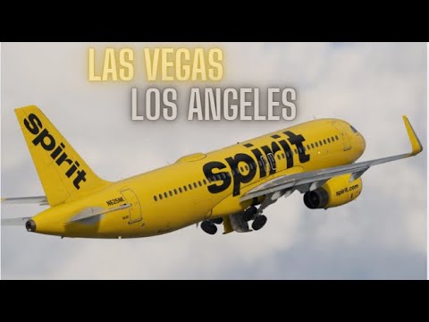 MSFS LIVE | *Real Spirit Ops* | VATSIM | Fenix A320 | Las Vegas (LAS) ✈ Los Angeles (LAX)