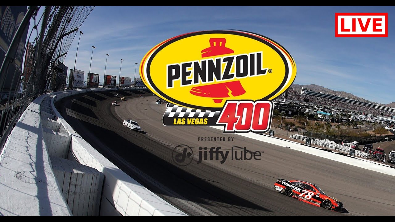 NASCAR Cup Series at Las Vegas LIVE | Pennzoil 400 Full Race