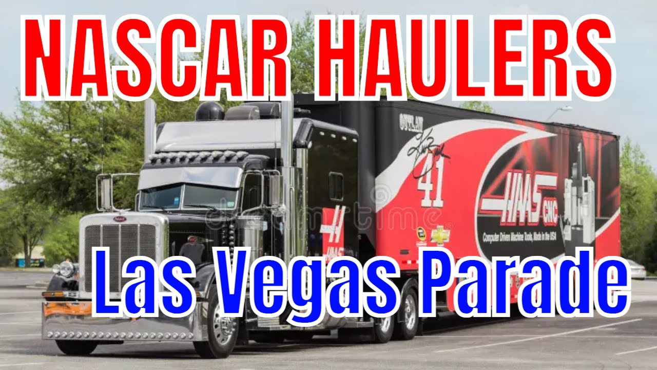 NASCAR in Vegas Hauler Parade. UNSCRIPTED Las Vegas LIVE Stream – Casino Action – 10X Points VERT