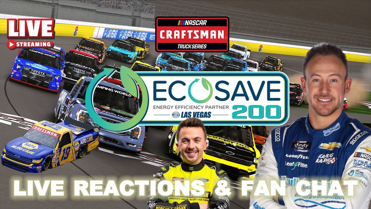 Nascar Trucks Series : Las Vegas Ecosave 200 Live Reactions