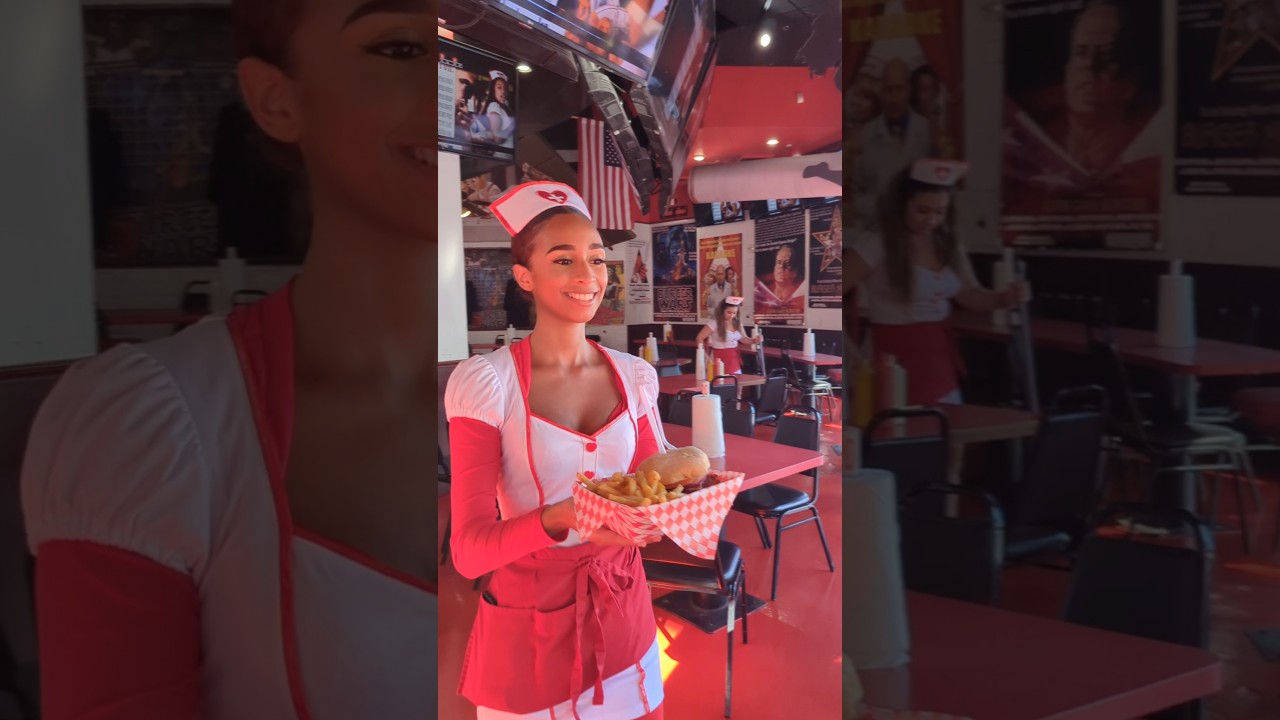 Nurse Themed Restaurant in Las Vegas. The Heart Attack Grill!