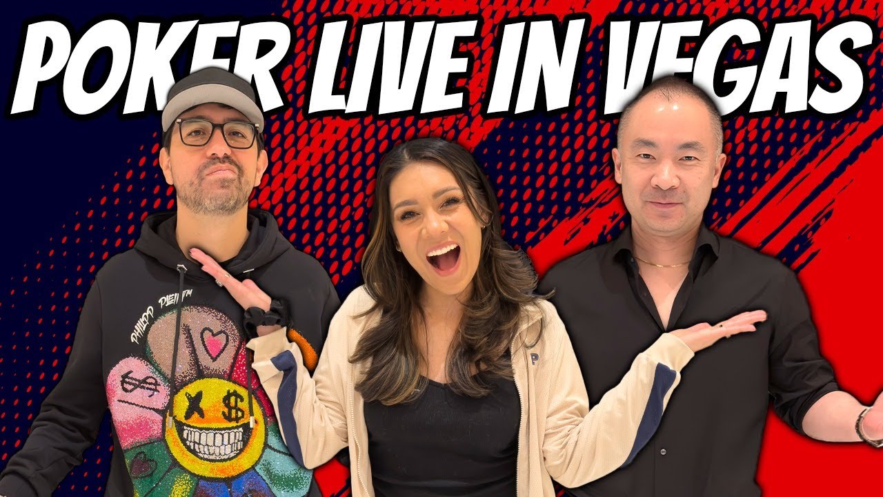 POKER LIVE w/ Nikki Limo AGAIN!!- Las Vegas – Deep Stack – Absolute Nuts!  -3/14/25 #poker #lasvegas