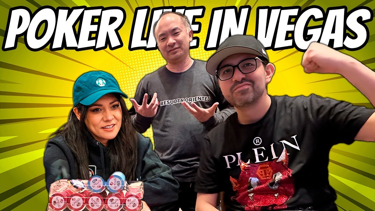 POKER LIVE w/ Nikki Limo AGAIN!!- Las Vegas – Deep Stack – Absolute Nuts!  -3/1/25 #poker #lasvegas