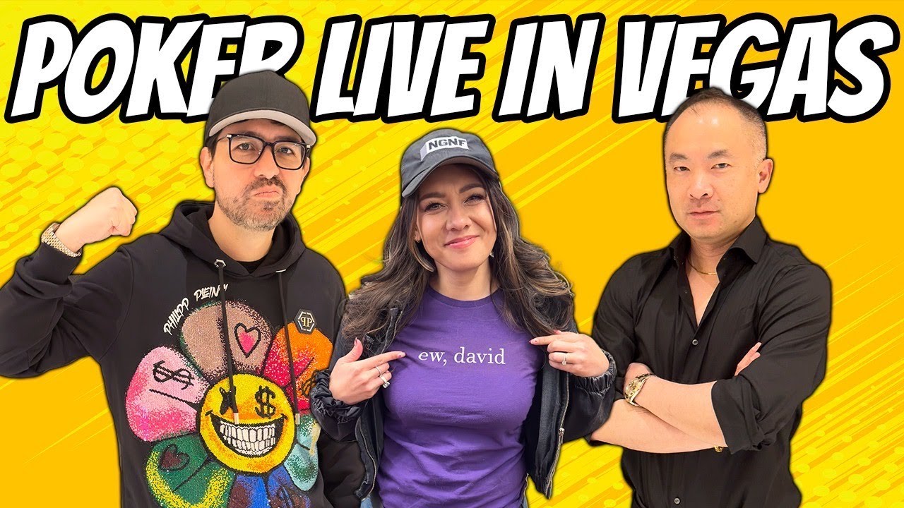 POKER LIVE w/ Nikki Limo – Las Vegas – Deep Stack – Absolute Nuts!  -3/8 #poker #lasvegas