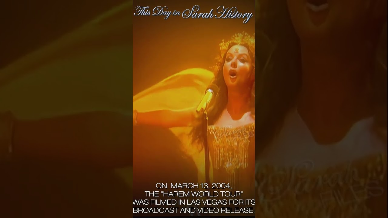 Sarah Brightman – Harem Live from Las Vegas (2004) #shorts