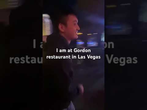 #shortsfeed I am at Gordon restaurant in Las Vegas #gordonramsay #food