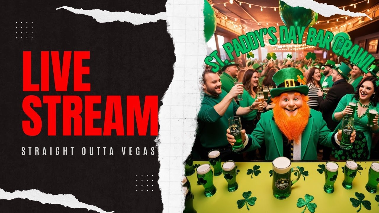 St. Paddy’s Day Live Stream on Fremont Street Experience