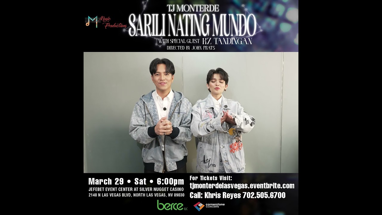 TJ Monterde Sarili Nating Mundo live in Las Vegas