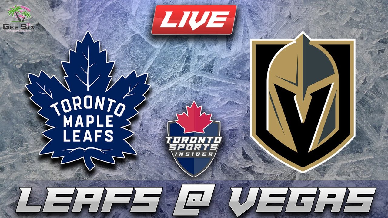 Toronto Maple Leafs vs Vegas Golden Knights  LIVE Stream Game Audio | NHL LIVE Gamecast & Chat