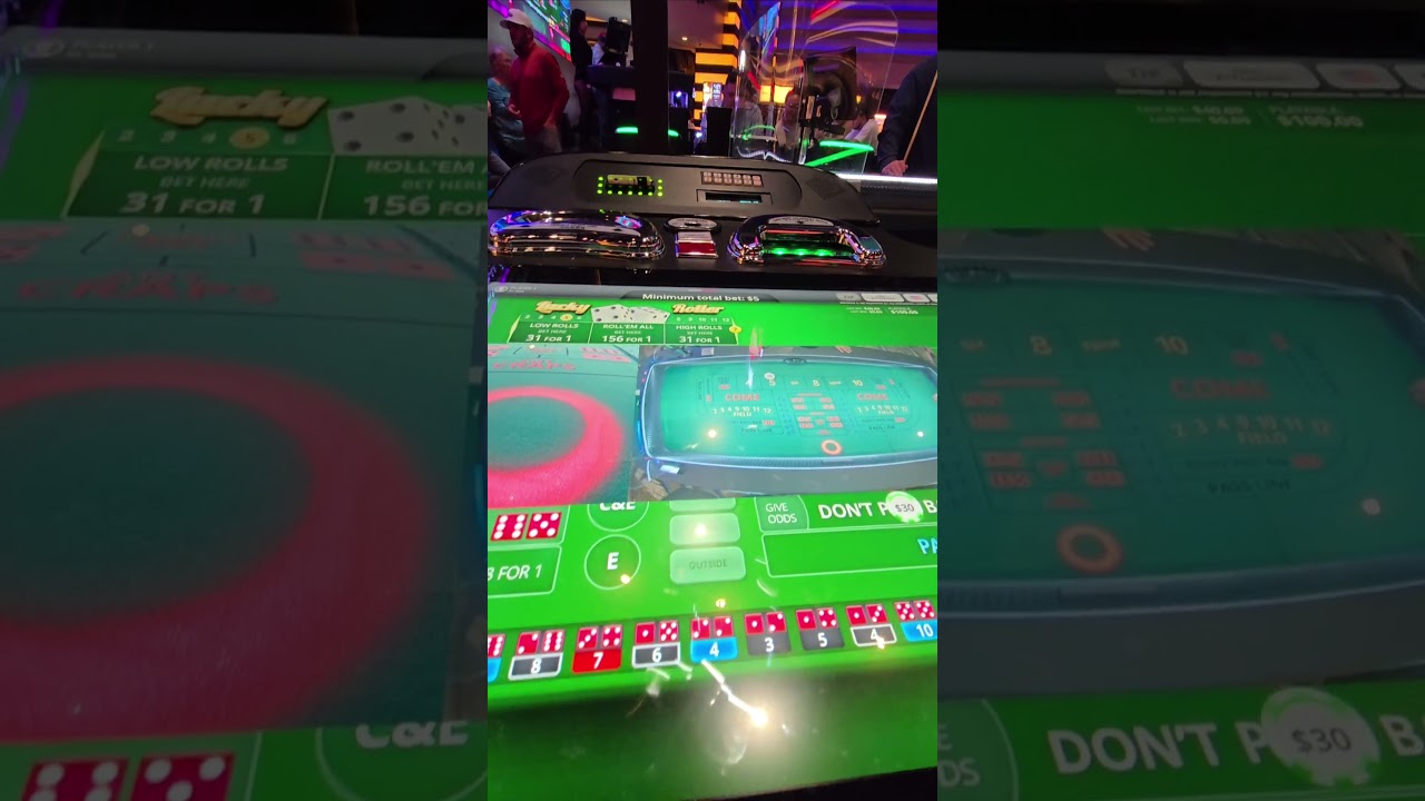 Trying New HYBRID Craps set-up in Las Vegas #ThatCasinoLife