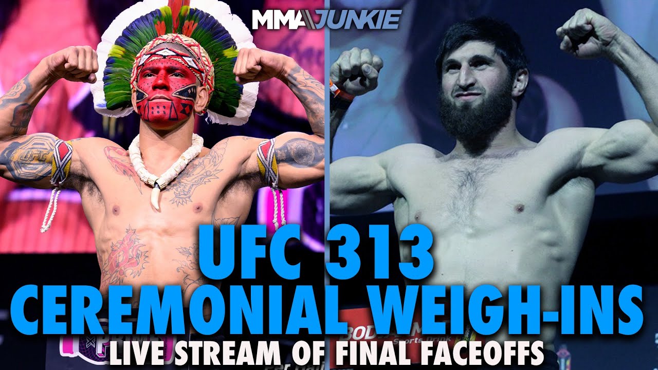 UFC 313: Pereira vs. Ankalaev Ceremonial Weigh-In Live Stream | Fri. @ 7 p.m. ET