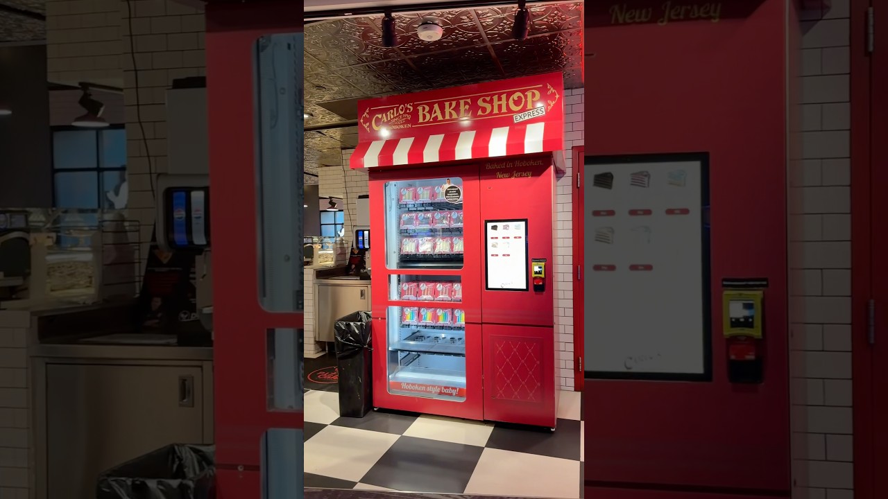 Vending Machines in Las Vegas – full video is on YouTube now! #lasvegas #vegasfood